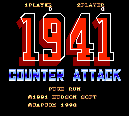 1941 - Counter Attack Title Screen
